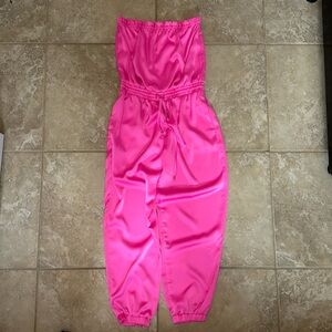 Boutique Satin Romper - size M